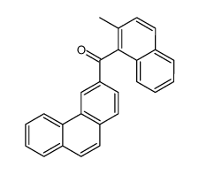 (2-methyl-[1]naphthyl)-[3]phenanthryl ketone Structure