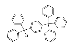 4-trityl-trityl chloride Structure