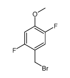 1-(bromomethyl)-2,5-difluoro-4-methoxybenzene Structure