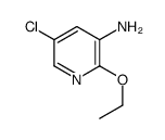 5-氯-2-乙氧基吡啶-3-胺结构式