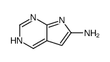 7H-Pyrrolo[2,3-d]pyrimidine, 6-amino- (7CI)结构式