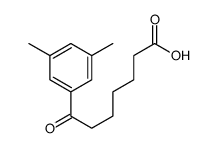 7-(3,5-Dimethylphenyl)-7-oxoheptanoic acid结构式