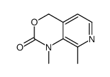 1,8-dimethyl-4H-pyrido[3,4-d][1,3]oxazin-2-one Structure