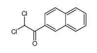 2,2-dichloro-1-naphthalen-2-ylethanone结构式