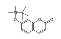 7-[tert-butyl(dimethyl)silyl]oxychromen-2-one Structure