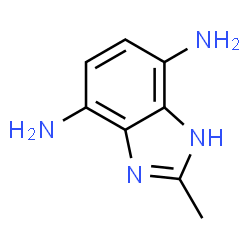 Benzimidazole, 4,7-diamino-2-methyl- (7CI) Structure