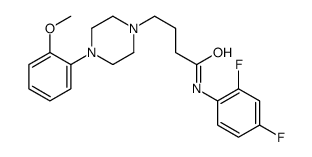 N-(2,4-difluorophenyl)-4-[4-(2-methoxyphenyl)piperazin-1-yl]butanamide Structure