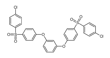 1,3-bis[4-(4-chlorophenyl)sulfonylphenoxy]benzene Structure