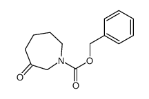 Benzyl 3-oxoazepane-1-carboxylate Structure