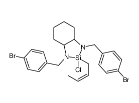 (1S,2S)-(+)-[N,N”-双(4-溴苄基)-1,2-环己烷二氨基] [(2E)-2-丁烯-1-基]氯硅烷图片