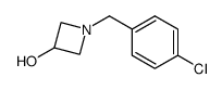 1-(4-chlorobenzyl)-azetidine-3-ol图片