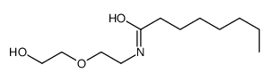 N-[2-(2-hydroxyethoxy)ethyl]octanamide Structure