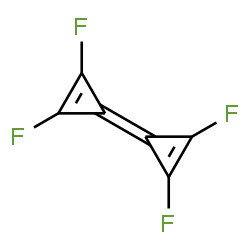 Cyclopropene, (2,3-difluoro-2-cyclopropen-1-ylidene)difluoro- (9CI) Structure