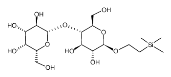 2-(trimethylsilyl)ethyl lactoside structure