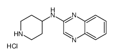 N-(PIPERIDIN-4-YL)QUINOXALIN-2-AMINE HYDROCHLORIDE Structure