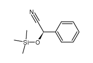 O-trimethylsilylmandelonitrile Structure