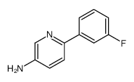 6-(3-fluorophenyl)pyridin-3-amine Structure