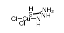 dichloro(thiosemicarbazide)Cu(II) Structure