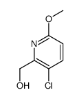 (3-chloro-6-methoxypyridin-2-yl)methanol Structure