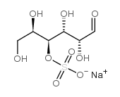 D-GALACTOSE-4-SULFATE, SODIUM SALT Structure