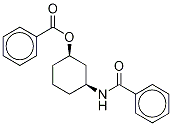 rac-cis-[3-Benzoyloxycyclohexyl]benzaMide Structure