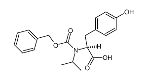 Z-iPrTyr-OH结构式