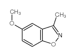 5-methoxy-3-methylbenzodisoxazole Structure