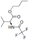 N-(Trifluoroacetyl)-L-valine butyl ester structure