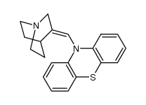 (E)-10-(1-azabicyclo[2.2.2]oct-3-ylidenemethyl)phenothiazine Structure