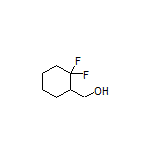 (2,2-Difluorocyclohexyl)methanol Structure