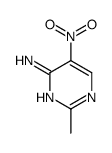 4-Pyrimidinamine,2-methyl-5-nitro- Structure