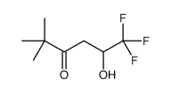 6,6,6-trifluoro-5-hydroxy-2,2-dimethylhexan-3-one Structure