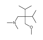 2-(methoxymethyl)-N,N,3-trimethyl-2-propan-2-ylbutan-1-amine Structure