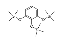 1,2,3-tri(trimethylsilyloxy)benzene Structure