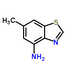 6-Methyl-1,3-benzothiazol-4-amine Structure