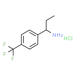 1-(4-(Trifluoromethyl)phenyl)propan-1-amine hydrochloride picture