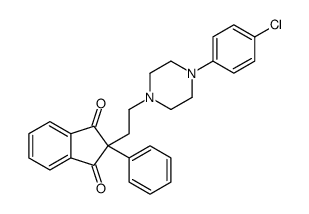 2-[2-[4-(p-Chlorophenyl)-1-piperazinyl]ethyl]-2-phenyl-1,3-indanedione picture