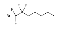 1-Bromo-1,1,2,2-tetrafluorooctane Structure