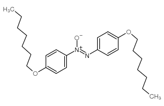 Diazene,1,2-bis[4-(heptyloxy)phenyl]-, 1-oxide Structure