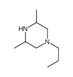 Piperazine, 3,5-dimethyl-1-(1-methylethyl)- (9CI)结构式