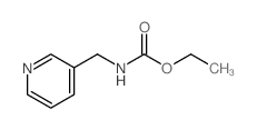 Ethyl (pyridin-3-ylmethyl)carbamate structure