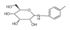 N-(4-tolyl)-D-glucosylamine结构式