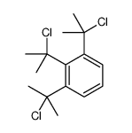 1,2,3-tris(2-chloropropan-2-yl)benzene Structure