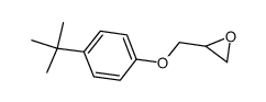 4-tert-Butylphenyl glycidyl ether structure