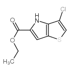 ethyl 3-chloro-4h-thieno[3,2-b]pyrrole-5-carboxylate图片