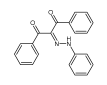 1,3-Diphenyl-2-(phenylhydrazono)-1,3-propandion Structure