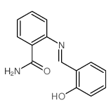 2-[(6-oxo-1-cyclohexa-2,4-dienylidene)methylamino]benzamide Structure