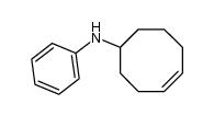 5-N-phenylaminocyclooctene Structure