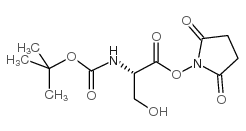 Boc-Ser-OSu Structure