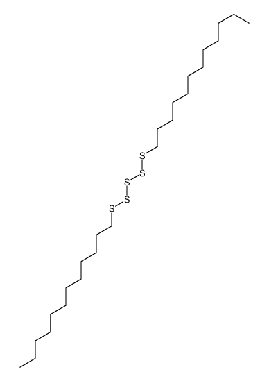 1-(dodecylpentasulfanyl)dodecane Structure